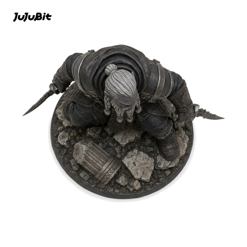 Shadowveil Duergar Assassin-Detailed Sculpt Miniature for RPG, Display &amp; Collection
