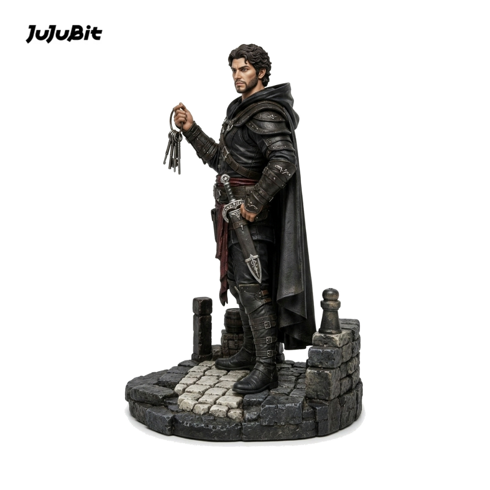 Shadowvein Rogue-Detailed Sculpt Miniature for RPG, Display & Collection