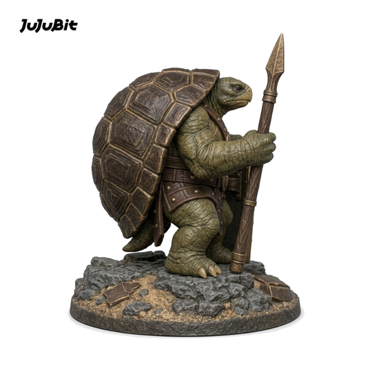 Shellguard Tortle Fighter-Detailed Sculpt Miniature for RPG, Display &amp; Collection