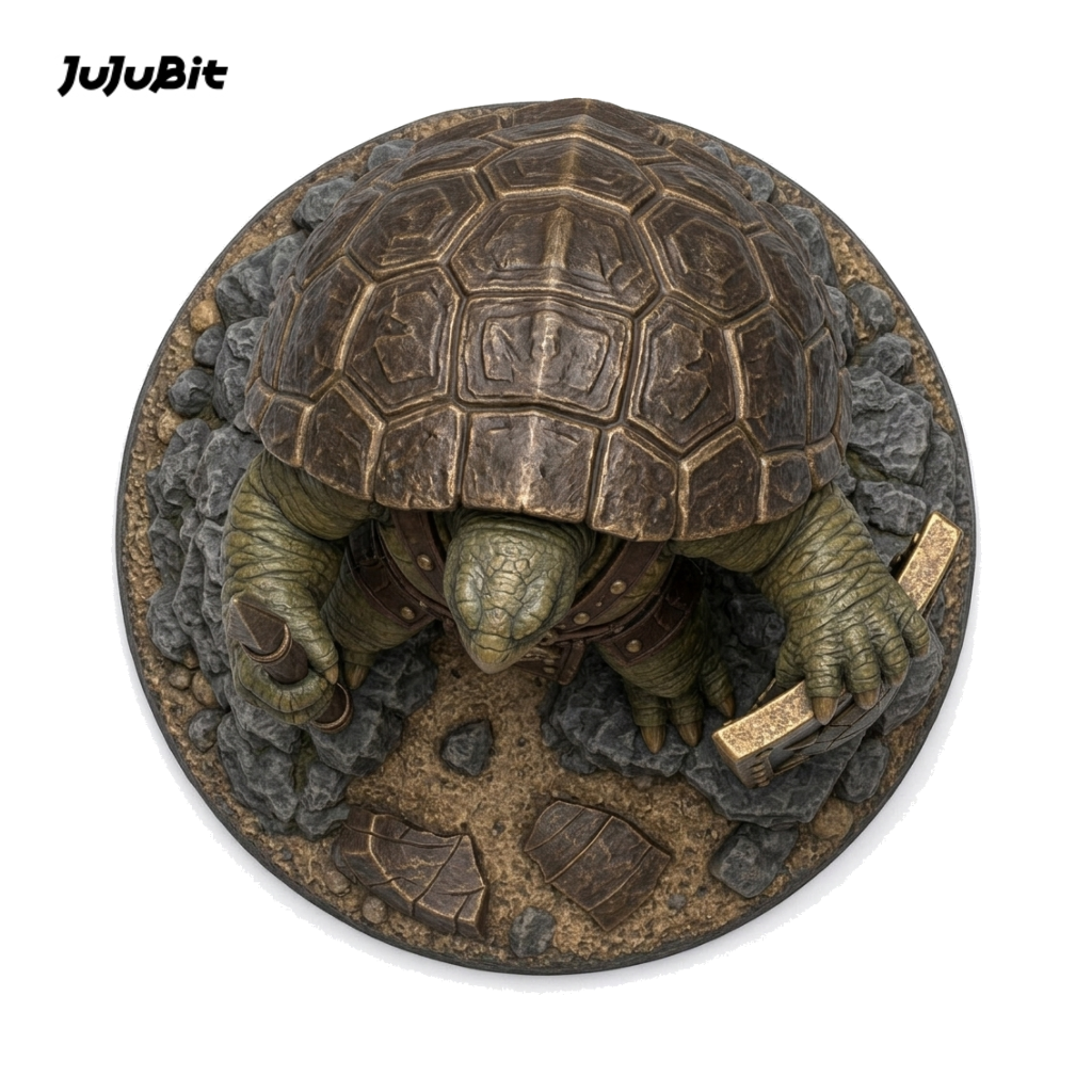 Shellguard Tortle Fighter-Detailed Sculpt Miniature for RPG, Display &amp; Collection