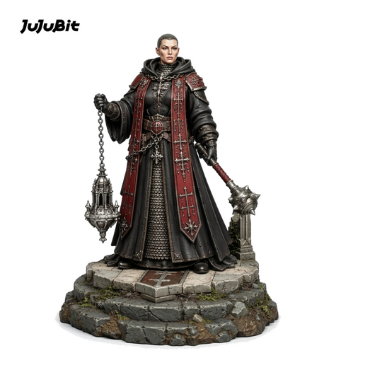 Silent Abbess-Detailed Sculpt Miniature for RPG, Display & Collection