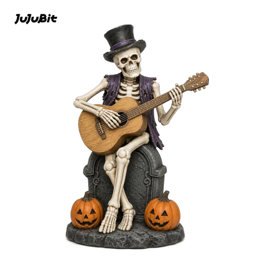 Skeleton Guitarist-Detailed Sculpt Miniature for RPG, Display & Collection