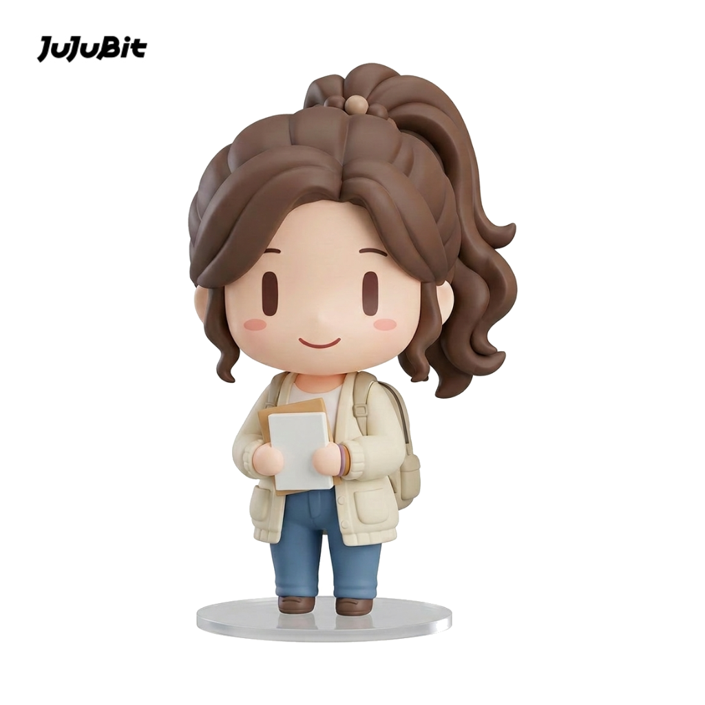 Soft Chibi - Cardigan Reader