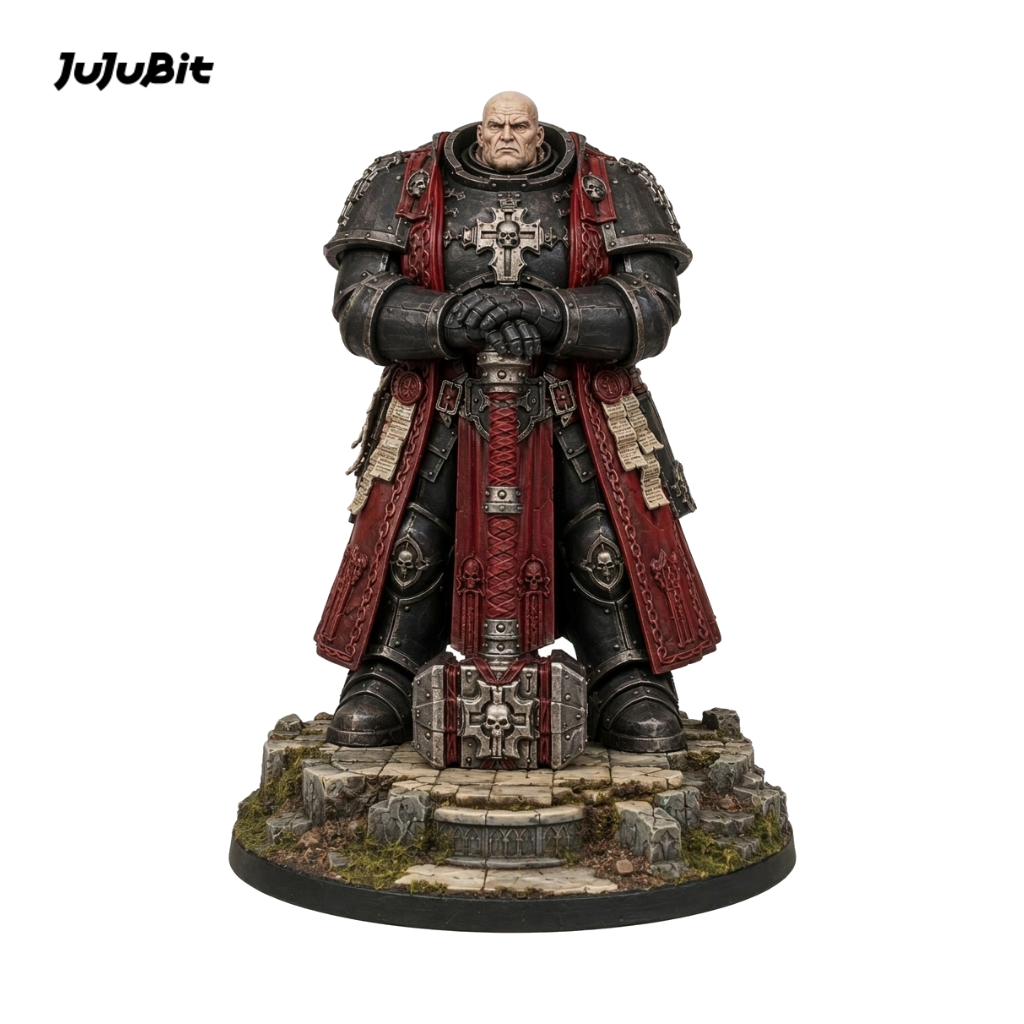 Stone Confessor-Detailed Sculpt Miniature for RPG, Display & Collection