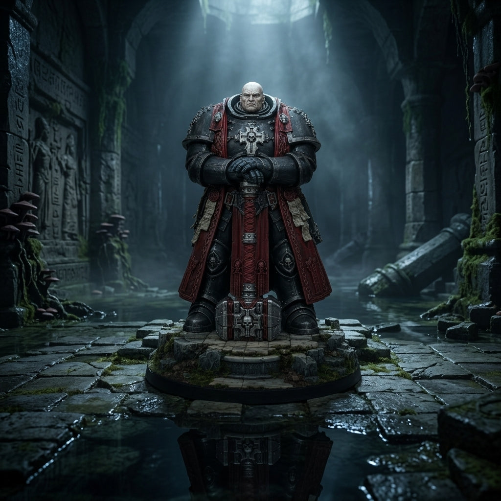Stone Confessor-Detailed Sculpt Miniature for RPG, Display & Collection