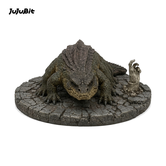 Stoneback Basilisk-Detailed Sculpt Miniature for RPG, Display & Collection