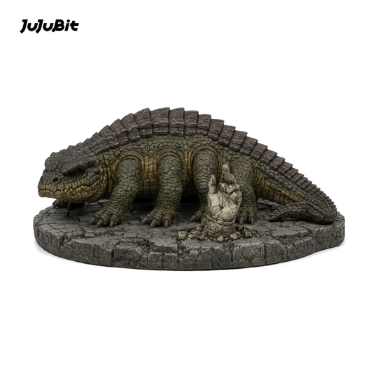 Stoneback Basilisk-Detailed Sculpt Miniature for RPG, Display & Collection