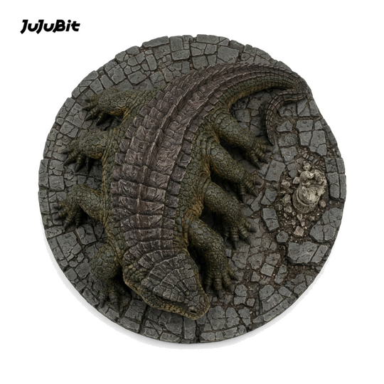 Stoneback Basilisk-Detailed Sculpt Miniature for RPG, Display & Collection