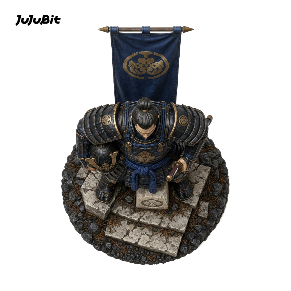 Stormvow Samurai-Detailed Sculpt Miniature for RPG, Display & Collection