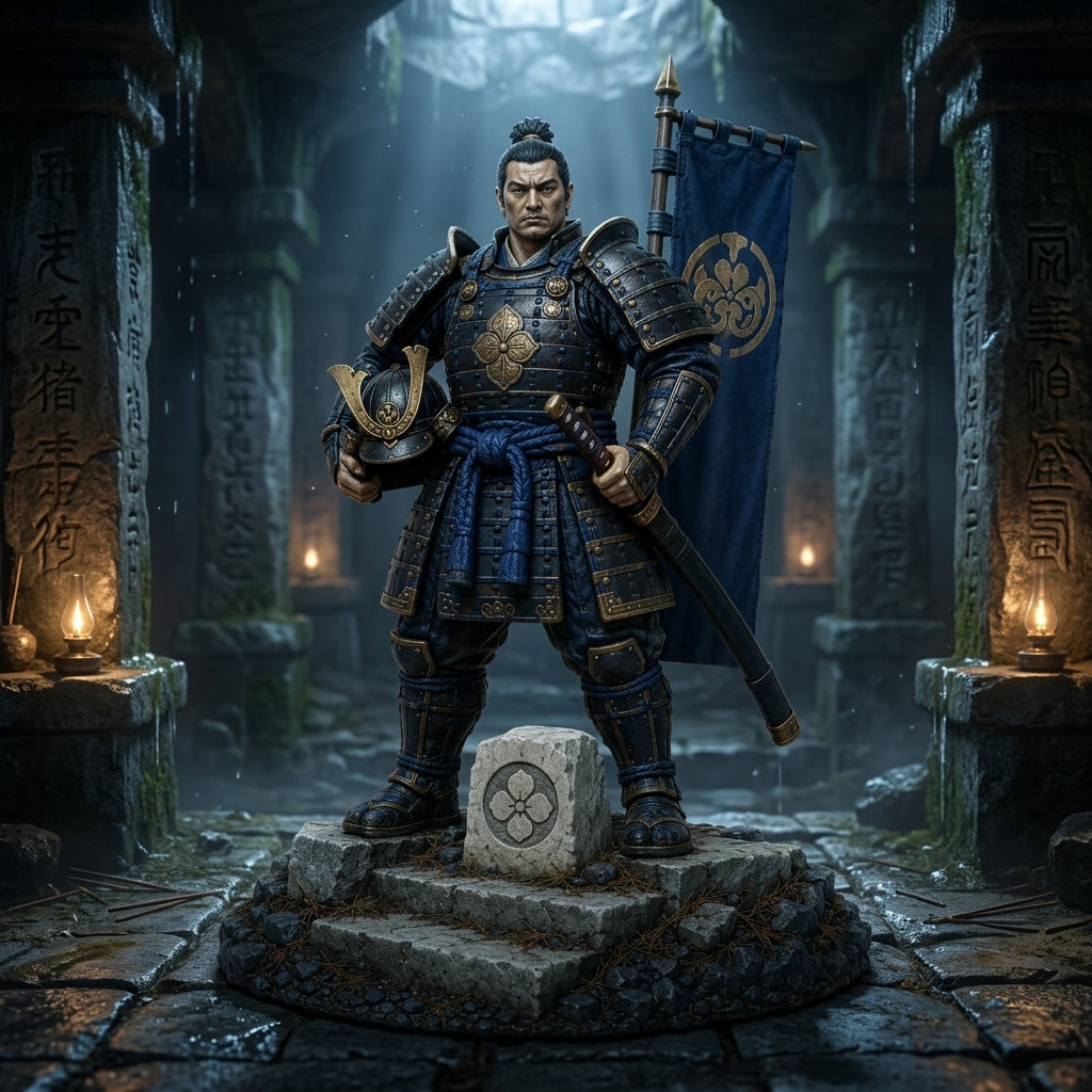Stormvow Samurai-Detailed Sculpt Miniature for RPG, Display & Collection