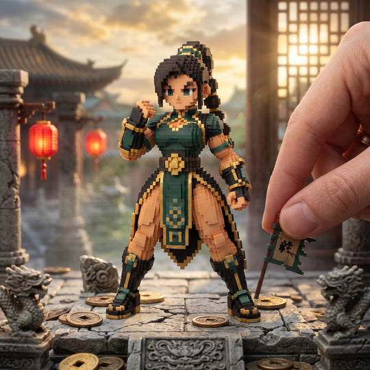 Pixel Style - Jade Warrior