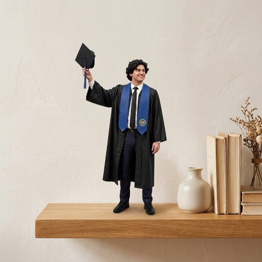 Classic Realism - Joyful Graduate