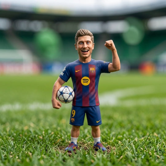 Soccer Star Bobbleheads - Lewandowski Triumph