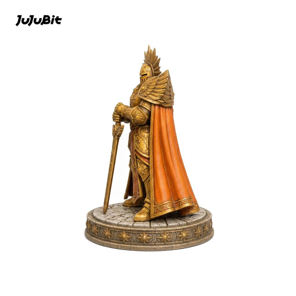 Sunfire Celestial Knight-Detailed Sculpt Miniature for RPG, Display & Collection