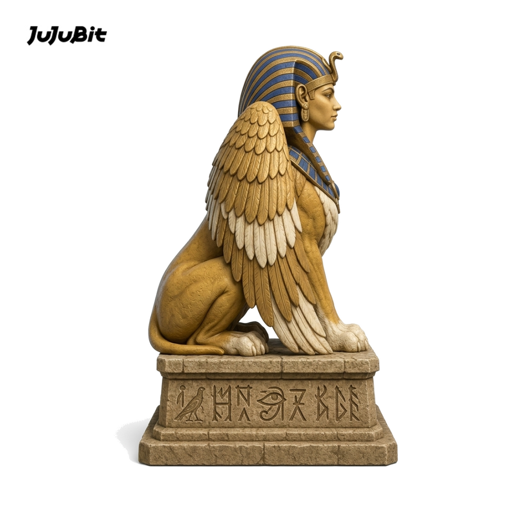 Sunscar Sphinx-Detailed Sculpt Miniature for RPG, Display & Collection