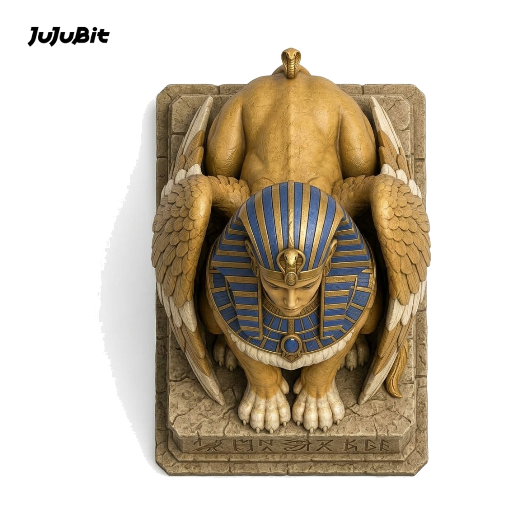 Sunscar Sphinx-Detailed Sculpt Miniature for RPG, Display & Collection