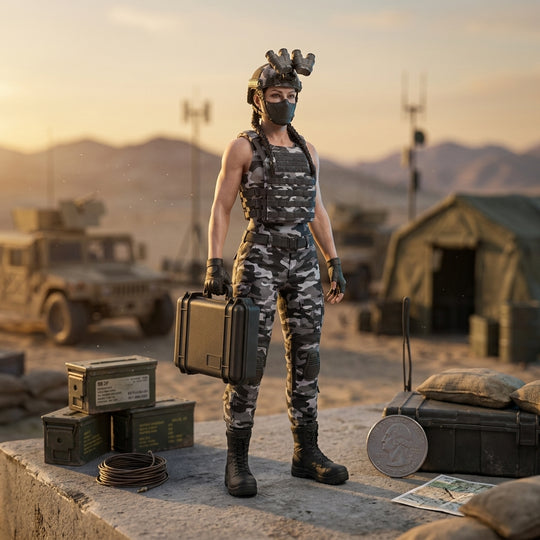 Call of duty|Tactical Female Operator Action Figure