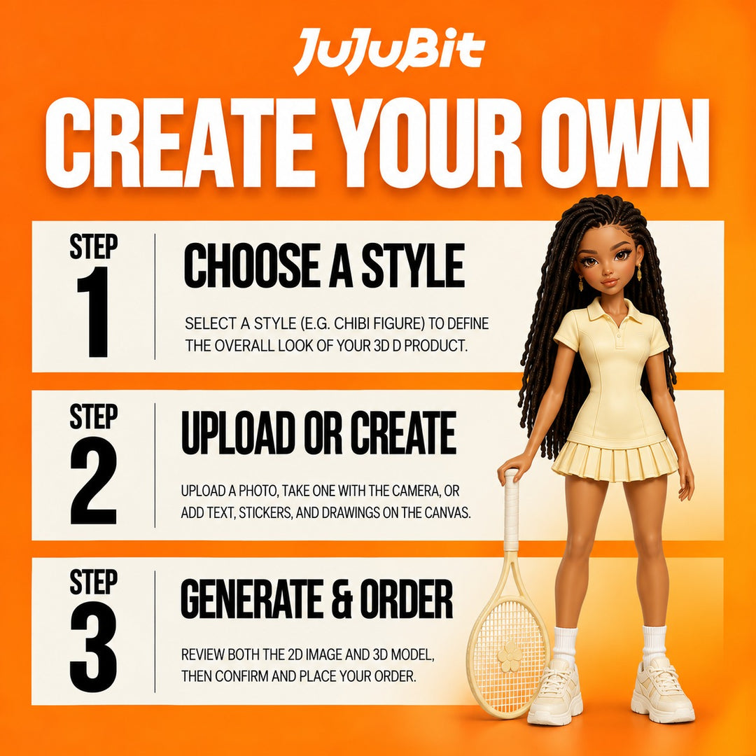TennisScore Courtside Doll Keychain | Turn Your Court Look into a Personalized Charm