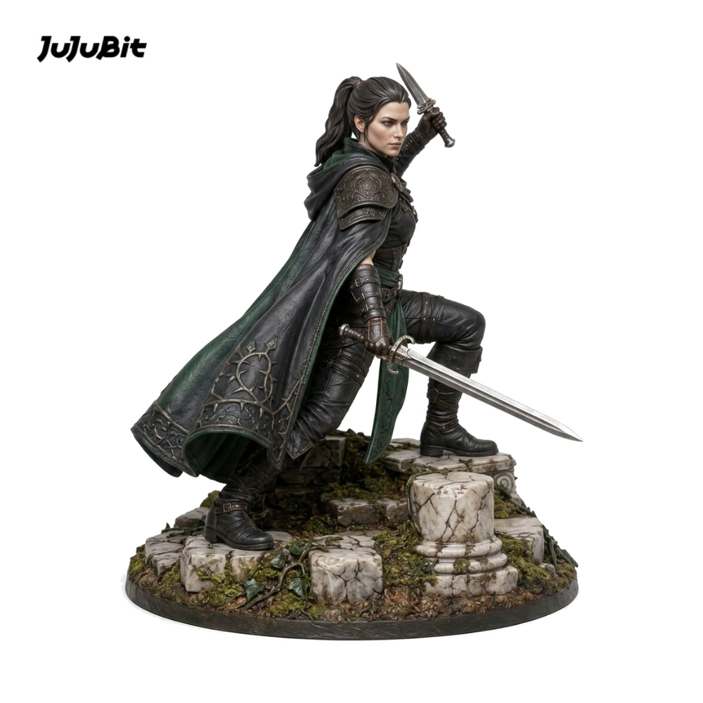 Thorn Duelist-Detailed Sculpt Miniature for RPG, Display & Collection