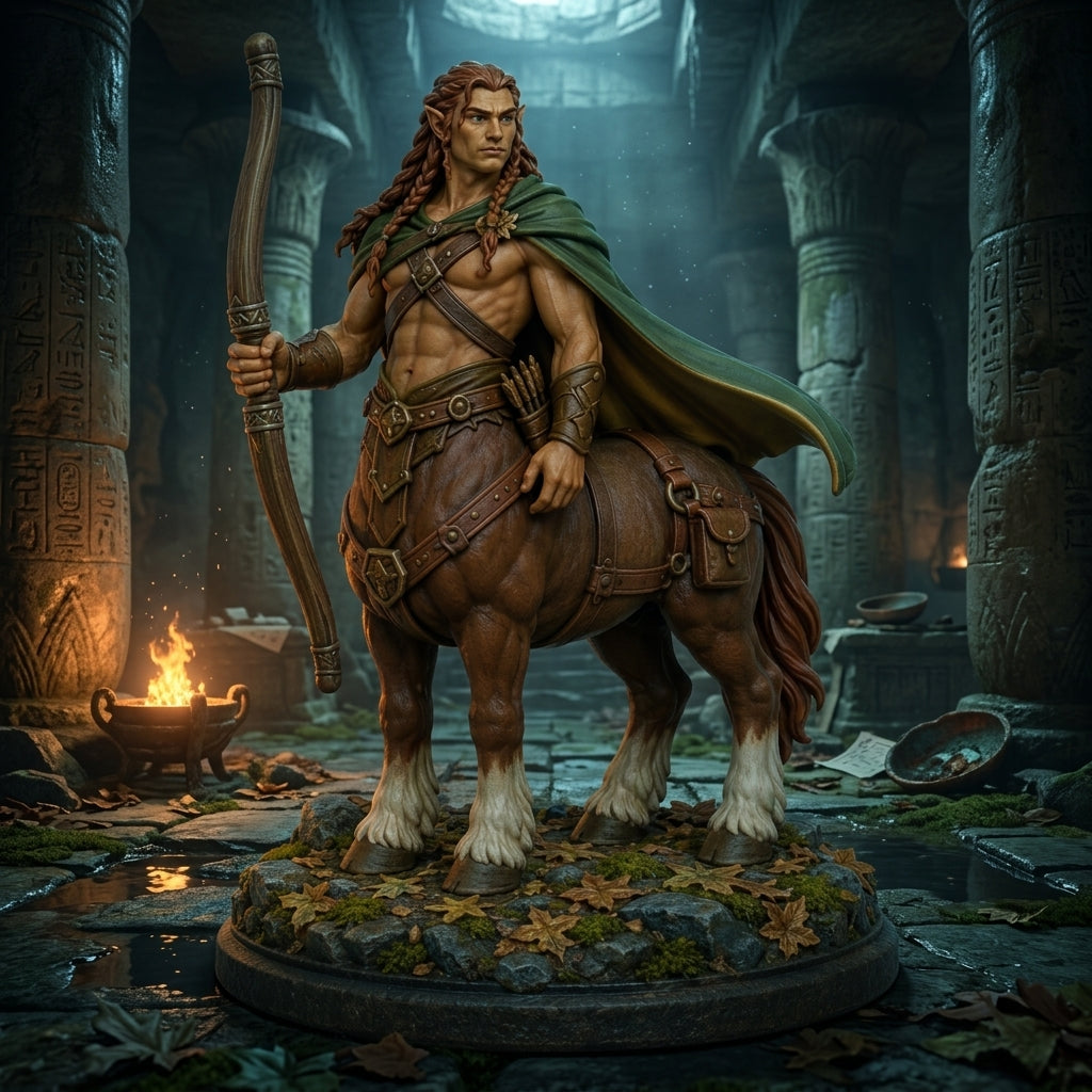 Thornwild Centaur Ranger-Detailed Sculpt Miniature for RPG, Display & Collection