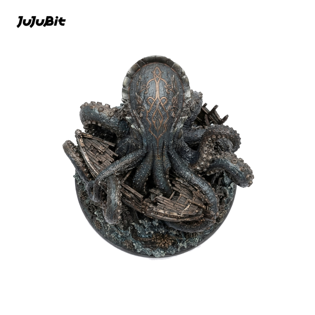 Tidereaver Kraken-Detailed Sculpt Miniature for RPG, Display & Collection