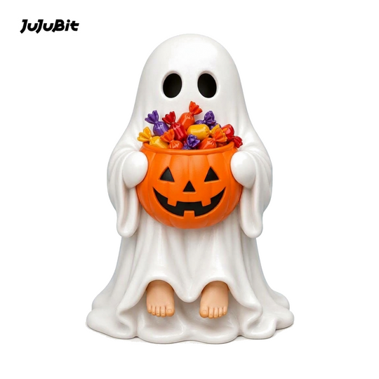 Trick-or-Treat Ghost-Detailed Sculpt Miniature for RPG, Display & Collection
