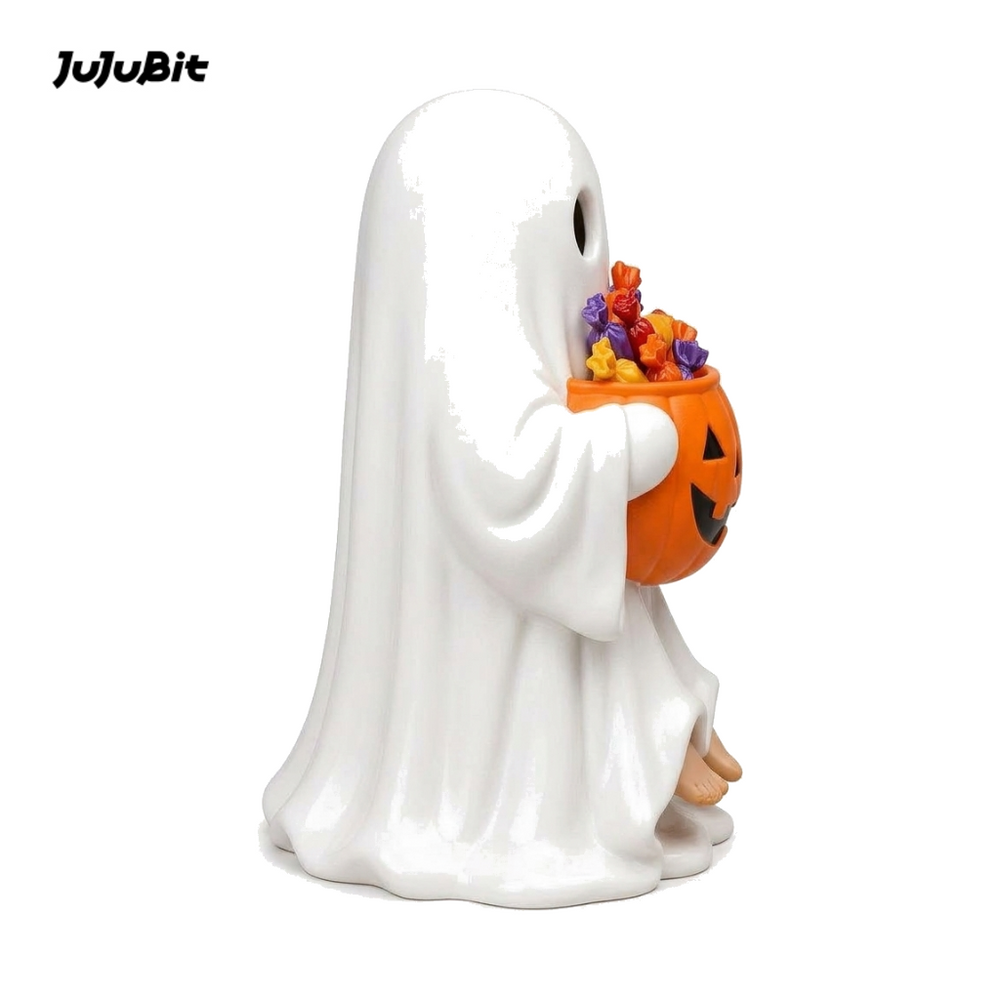 Trick-or-Treat Ghost-Detailed Sculpt Miniature for RPG, Display & Collection