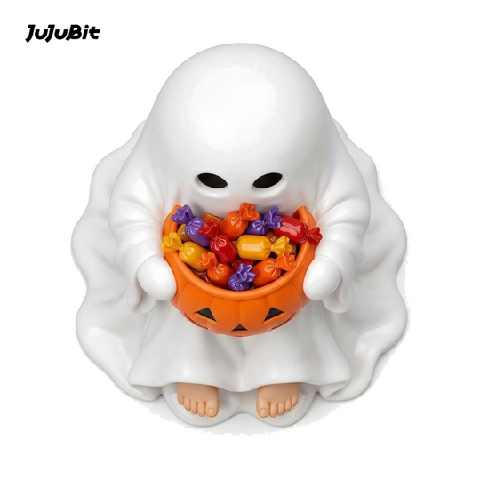 Trick-or-Treat Ghost-Detailed Sculpt Miniature for RPG, Display & Collection