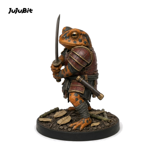Venomfang Grung Samurai-Detailed Sculpt Miniature for RPG, Display & Collection
