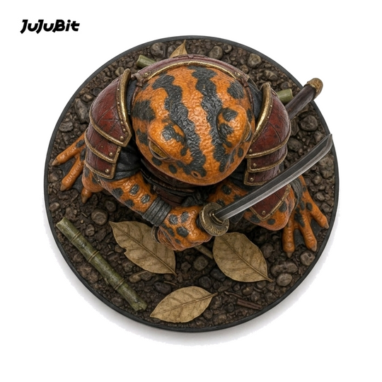 Venomfang Grung Samurai-Detailed Sculpt Miniature for RPG, Display & Collection