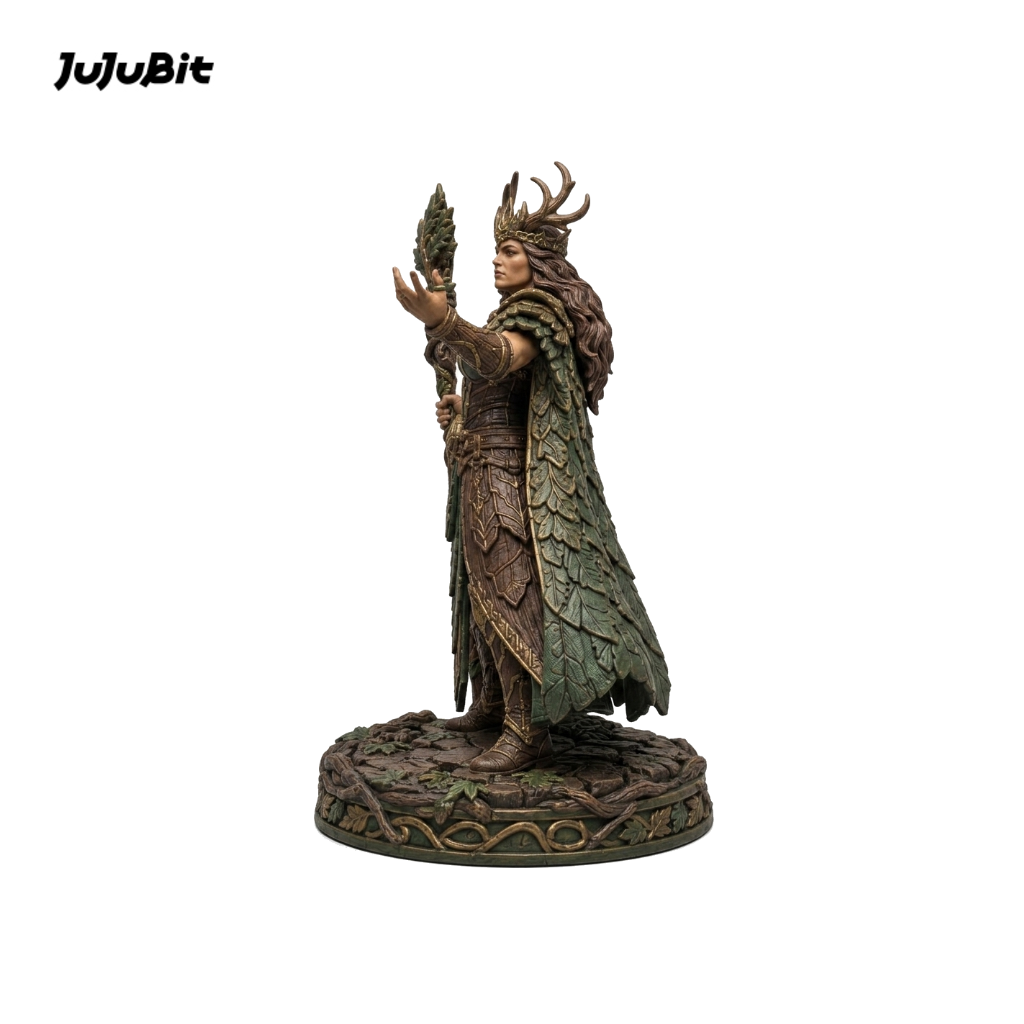Verdant Grove Warden-Detailed Sculpt Miniature for RPG, Display & Collection