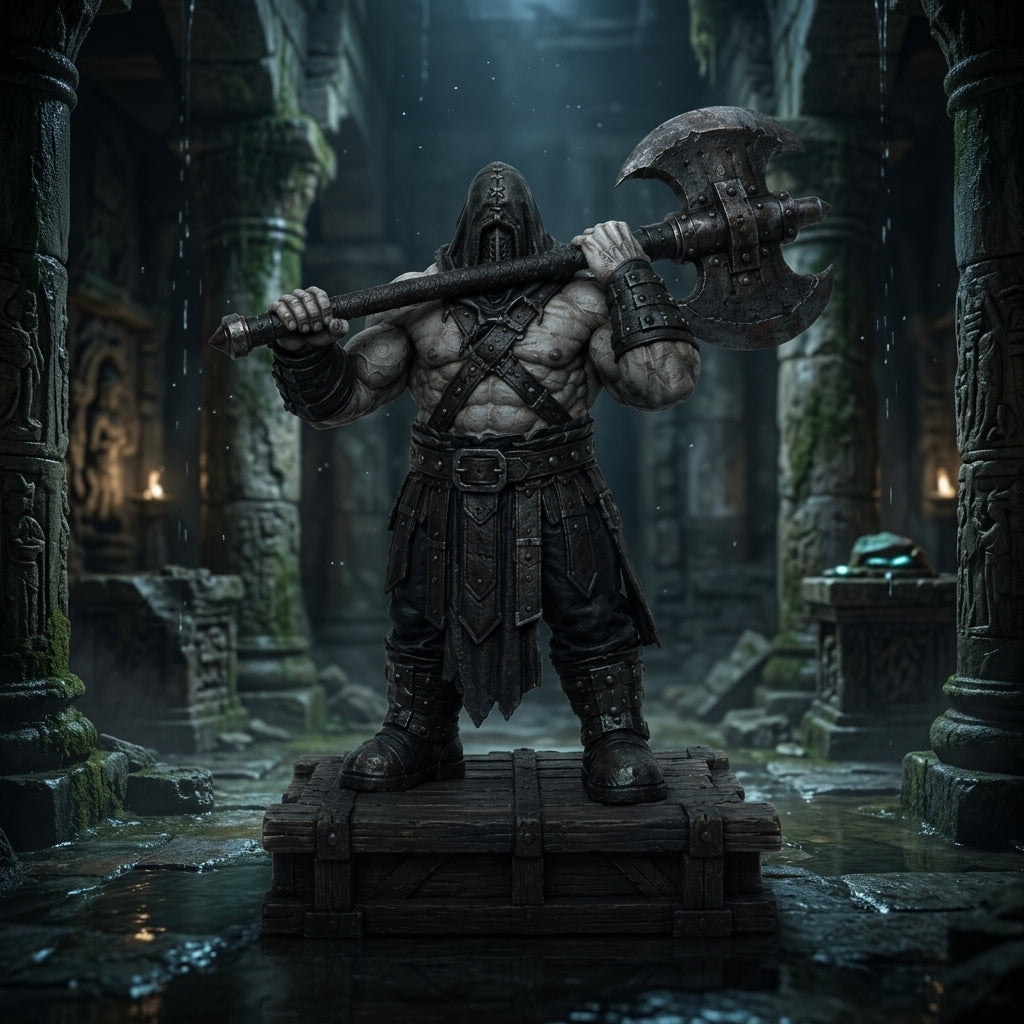 Void Executioner-Detailed Sculpt Miniature for RPG, Display & Collection