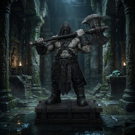 Void Executioner-Detailed Sculpt Miniature for RPG, Display & Collection
