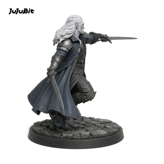 Voidstep Shadar-kai Fighter-Detailed Sculpt Miniature for RPG, Display & Collection