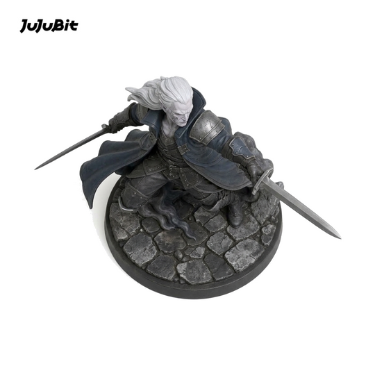 Voidstep Shadar-kai Fighter-Detailed Sculpt Miniature for RPG, Display & Collection