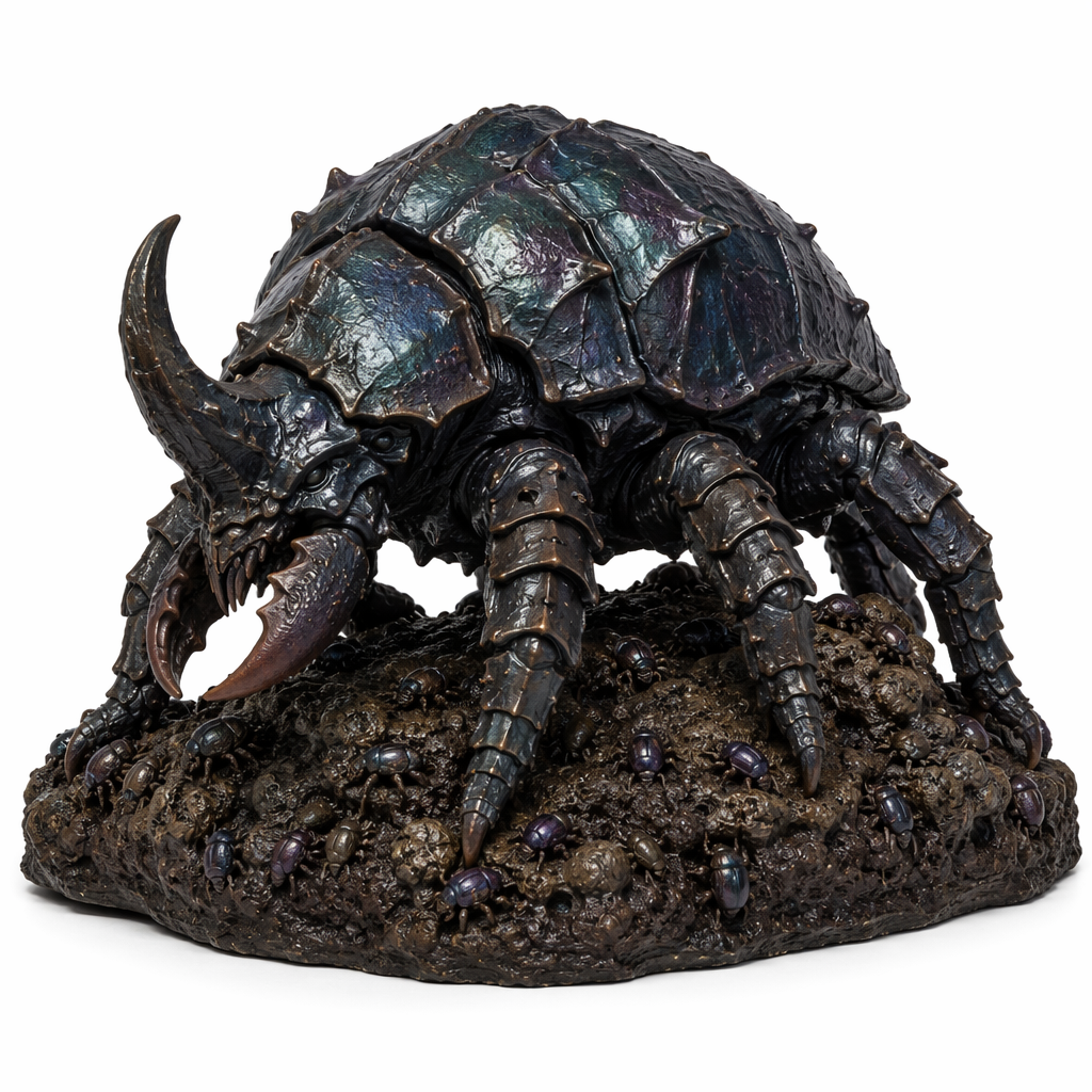 Chitinlord Insect Swarm-Detailed Sculpt Miniature for RPG, Display & Collection