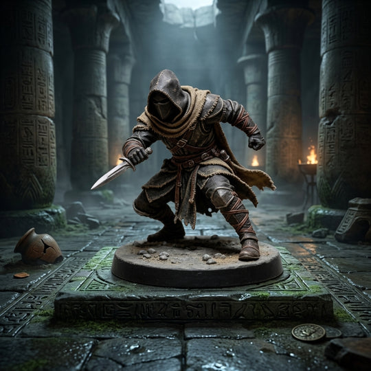 Whisper Blade-Detailed Sculpt Miniature for RPG, Display & Collection