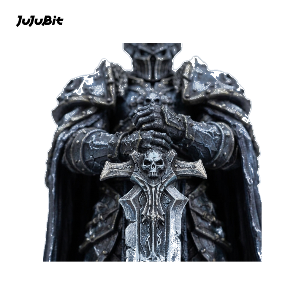 Frostbound Death Knight-Detailed Sculpt Miniature for RPG, Display & Collection